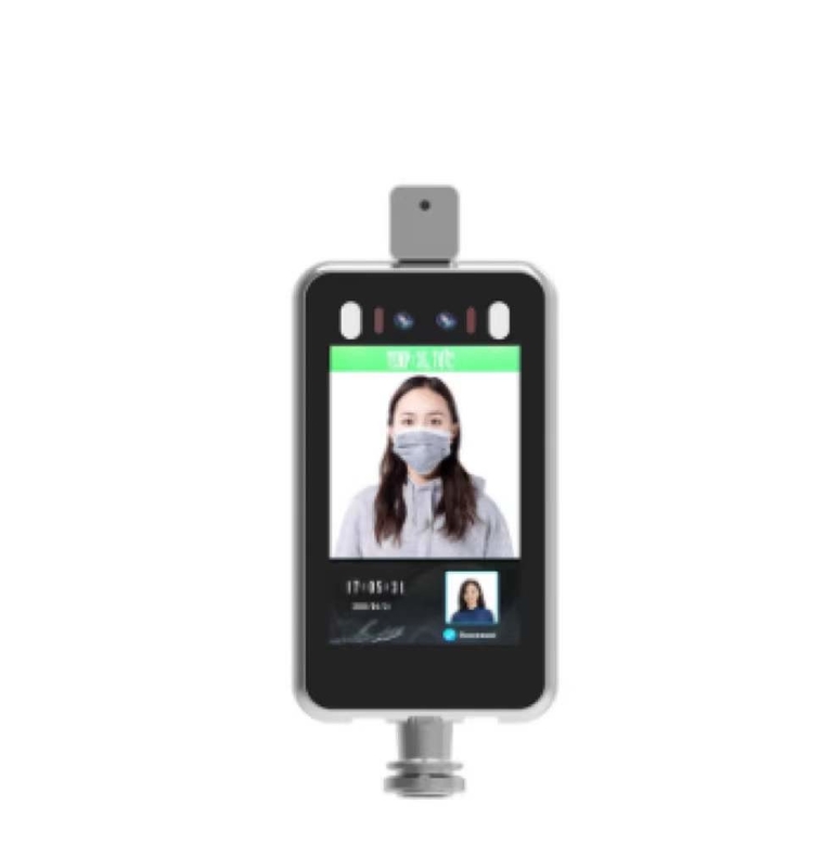 Biometrisches System-vertikales Durchlauf-Management 2MP Temperature Face Recognition