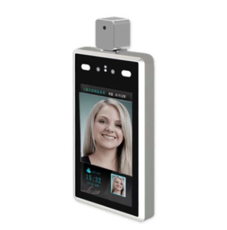 Vertikale Geräte 2MP Biometric Face Recognition mit Temperatur