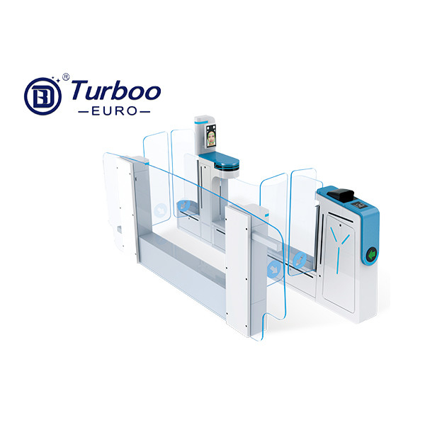 Doppelte Flughafen-Schwenktüren des Identifizierungs-Geschwindigkeits-Tor-Drehkreuz-RS485