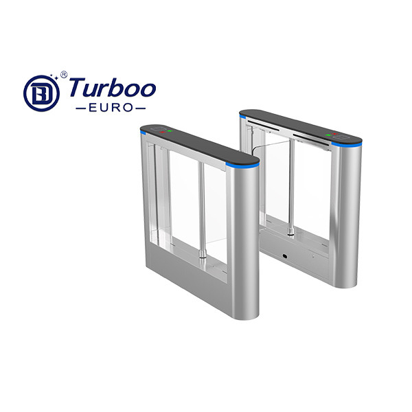 Glas- Geschwindigkeits-Tor-Drehkreuz-Eingangs-Drehkreuz-Tor-Schwarzes künstlicher Marmor-Turboo-Euro